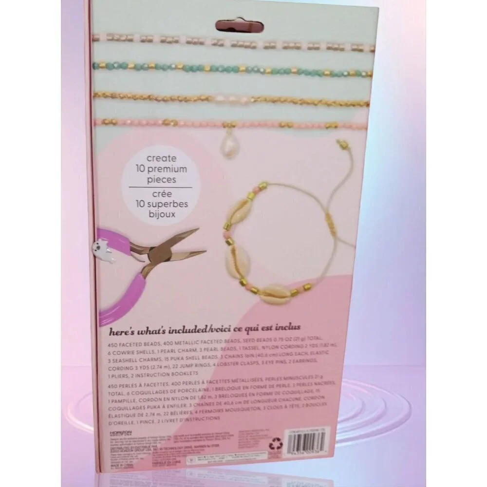 True2U DIY Chic Shell Jewelry Kit